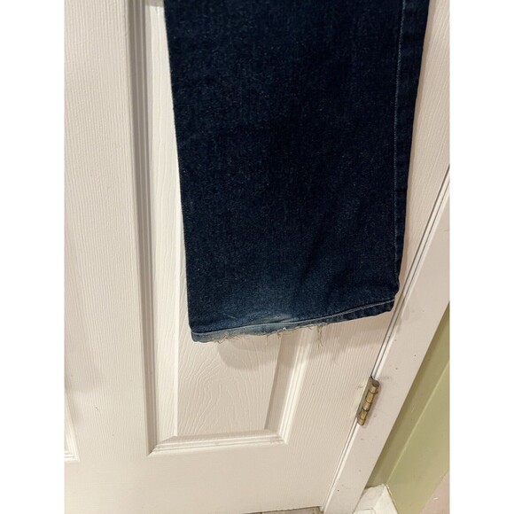 ANDREW MACKENZIE Jeans Mens US Sz 34 Bootcut AMK Euro 50 Blue Denim Hipster - Picture 8 of 15